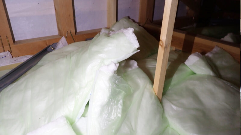 断熱材の施工不良